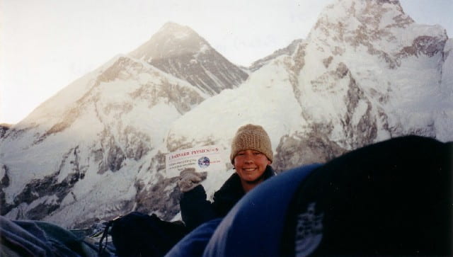 Kelsie at Mt Everest