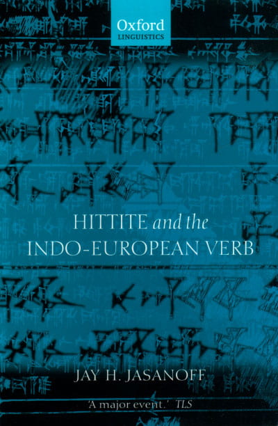 Cover of the book, Hittite and Indo-European Verb