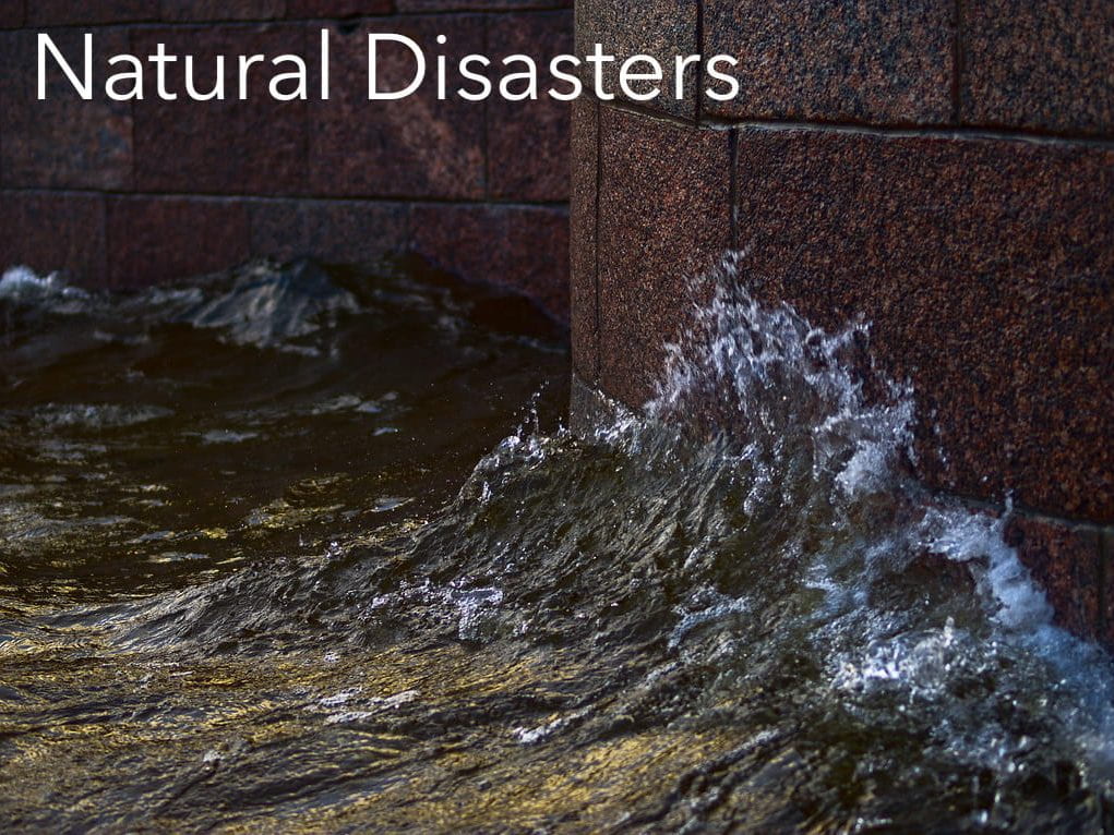 Natural Disasters - Discussion Itinerary