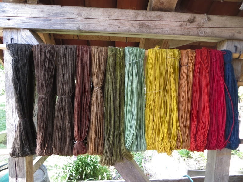 multi-color textiles