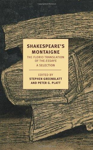 Book Cover: Shakespeare's Montaigne